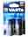 09002191: Battery R14 Varta plaquette 2pc 