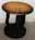 22222632: gilded black round table 